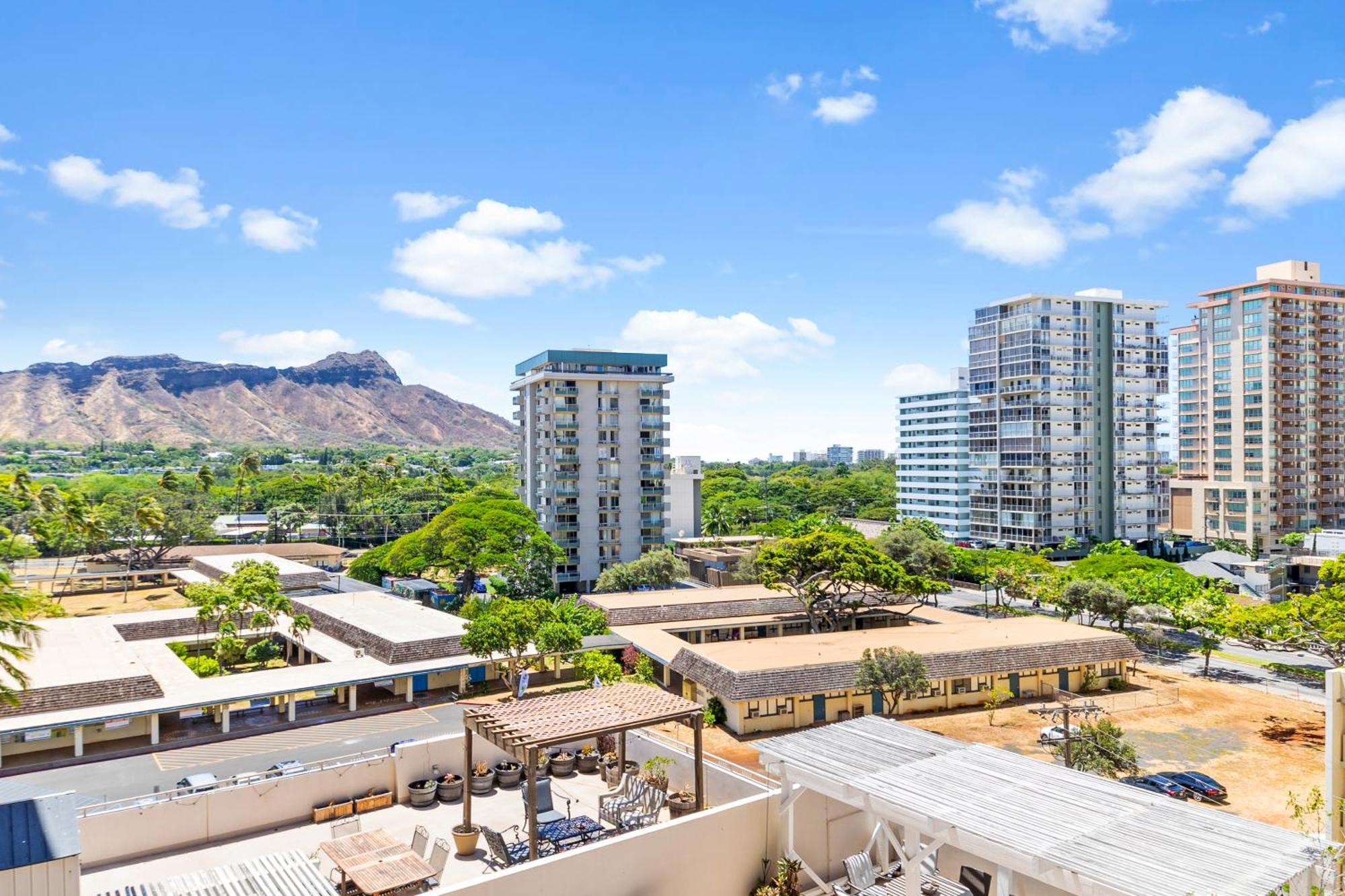 Diamond Head View Close To Waikiki Beach With Parking Honolulu Exteriör bild